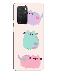 Чохол для OnePlus 9 Pro з картинкою «Pusheen тріо» Чохол для OnePlus 9 Pro з картинкою «Pusheen тріо»