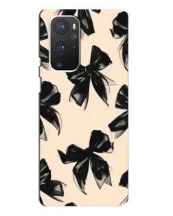 Чохол для OnePlus 9 Pro з картинкою «Патерн чорні банти» Чохол для OnePlus 9 Pro з картинкою «Патерн чорні банти»