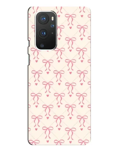 Чохол для OnePlus 9 Pro з картинкою «Рожеві бантики Coquette» Чохол для OnePlus 9 Pro з картинкою «Рожеві бантики Coquette»