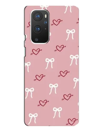 Чохол для OnePlus 9 Pro з картинкою «Серця та банти» Чохол для OnePlus 9 Pro з картинкою «Серця та банти»