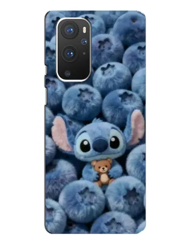 Чехол для OnePlus 9 Pro с картинкой «Стич и голубика» Чехол для OnePlus 9 Pro с картинкой «Стич и голубика»