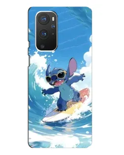 Чехол для OnePlus 9 Pro с картинкой «Стич на волне» Чехол для OnePlus 9 Pro с картинкой «Стич на волне»