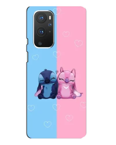 Чехол для OnePlus 9 Pro с картинкой «Stitch и Angel Love» Чехол для OnePlus 9 Pro с картинкой «Stitch и Angel Love»
