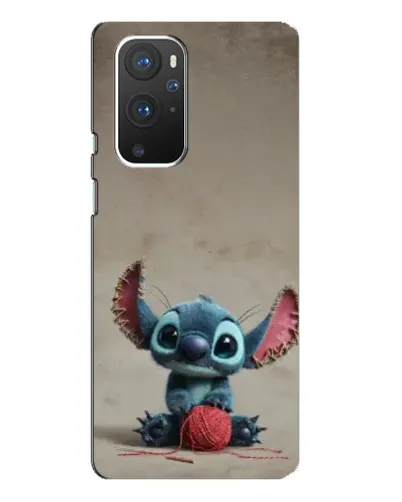 Чехол для OnePlus 9 Pro с картинкой «Стич на коричневом фоне» Чехол для OnePlus 9 Pro с картинкой «Стич на коричневом фоне»