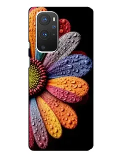 Чохол для OnePlus 9 Pro з картинкою «Райдужна квітка»
