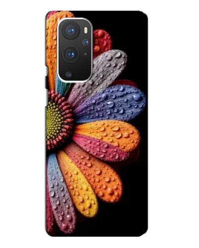 Чохол для OnePlus 9 Pro з картинкою «Райдужна квітка» Чохол для OnePlus 9 Pro з картинкою «Райдужна квітка»