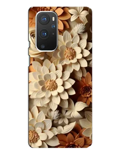 Чохол для OnePlus 9 Pro з картинкою «Бежевий флористичний декор» Чохол для OnePlus 9 Pro з картинкою «Бежевий флористичний декор»