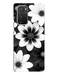 Чохол для OnePlus 9 Pro з картинкою «Монохромні айстри»