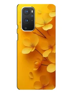 Чохол для OnePlus 9 Pro з картинкою «Золоті пелюстки»