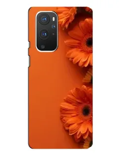 Чохол для OnePlus 9 Pro з картинкою «Помаранчеві гербери»