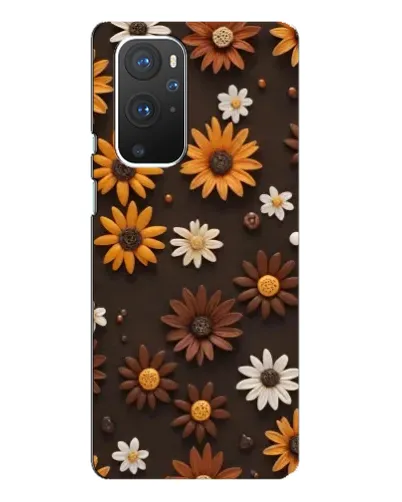 Чохол для OnePlus 9 Pro з картинкою «Візерунок з маленьких соняшників» Чохол для OnePlus 9 Pro з картинкою «Візерунок з маленьких соняшників»