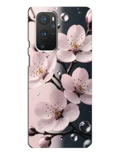 Чохол для OnePlus 9 Pro з картинкою «Ніжня сакура та краплі»