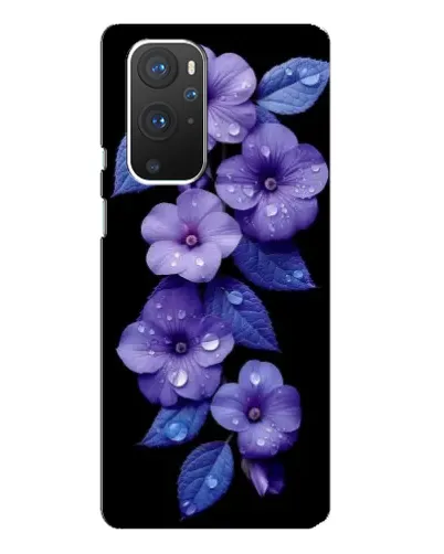 Чохол для OnePlus 9 Pro з картинкою «Фіолетові квіти з росою» Чохол для OnePlus 9 Pro з картинкою «Фіолетові квіти з росою»