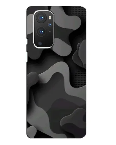 Чохол для OnePlus 9 Pro з картинкою «Темний абстрактний камуфляж»