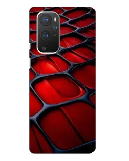 Чохол для OnePlus 9 Pro з картинкою «Червона глянцева сітка» Чохол для OnePlus 9 Pro з картинкою «Червона глянцева сітка»