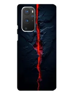 Чохол для OnePlus 9 Pro з картинкою «Червона лавова тріщина» Чохол для OnePlus 9 Pro з картинкою «Червона лавова тріщина»