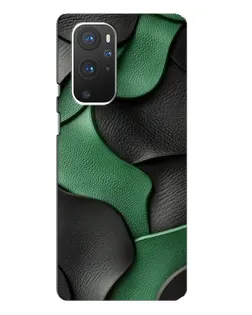 Чохол для OnePlus 9 Pro з картинкою «Зелені шкіряні хвилі» Чохол для OnePlus 9 Pro з картинкою «Зелені шкіряні хвилі»