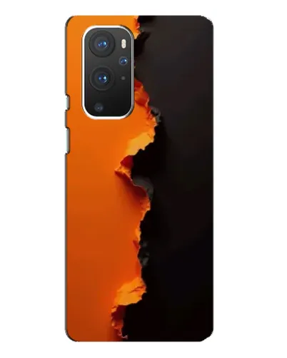 Чохол для OnePlus 9 Pro з картинкою «Помаранчевий розлом»