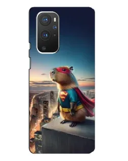Чохол для OnePlus 9 Pro з картинкою «Капі-мен супергерой» Чохол для OnePlus 9 Pro з картинкою «Капі-мен супергерой»