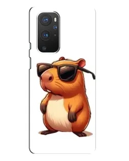 Чохол для OnePlus 9 Pro з картинкою «Капібара в окулярах» Чохол для OnePlus 9 Pro з картинкою «Капібара в окулярах»