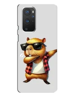 Чохол для OnePlus 9 Pro з картинкою «Капібара репер даб» Чохол для OnePlus 9 Pro з картинкою «Капібара репер даб»