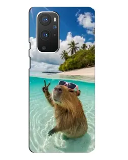 Чохол для OnePlus 9 Pro з картинкою «Капібара на морі» Чохол для OnePlus 9 Pro з картинкою «Капібара на морі»
