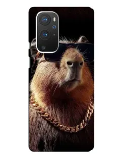 Чохол для OnePlus 9 Pro з картинкою «Капібара золотий ланцюг» Чохол для OnePlus 9 Pro з картинкою «Капібара золотий ланцюг»