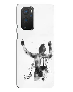 Чохол для OnePlus 9 Pro з картинкою «Чорно-білий силует Мессі» Чохол для OnePlus 9 Pro з картинкою «Чорно-білий силует Мессі»