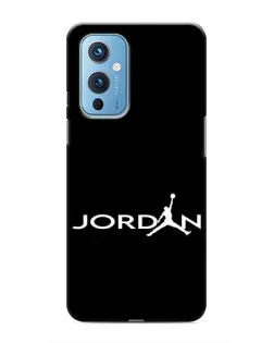 Чохол для OnePlus 9 з картинкою «Jordan White Logo»