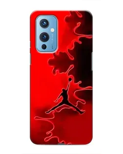 Чохол для OnePlus 9 з картинкою «Jordan Red Smoke»