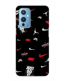 Чохол для OnePlus 9 з картинкою «Nike Mix Pattern»