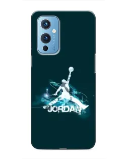 Чохол для OnePlus 9 з картинкою «Jordan Blue Fire»