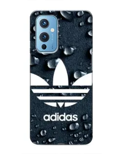 Чохол для OnePlus 9 з картинкою «Adidas Trefoil Blue»