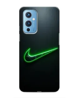 Чохол для OnePlus 9 з картинкою «Неоновий контур Nike» Чохол для OnePlus 9 з картинкою «Неоновий контур Nike»