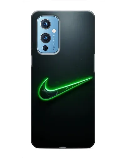 Чохол для OnePlus 9 з картинкою «Неоновий контур Nike» Чохол для OnePlus 9 з картинкою «Неоновий контур Nike»