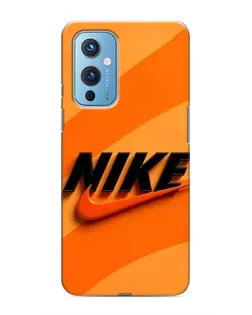 Чохол для OnePlus 9 з картинкою «Помаранчевий драйв Nike»