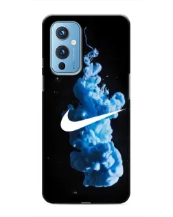 Чохол для OnePlus 9 з картинкою «Nike та синій дим»