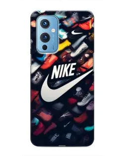 Чохол для OnePlus 9 з картинкою «Колекція кросівок Nike»