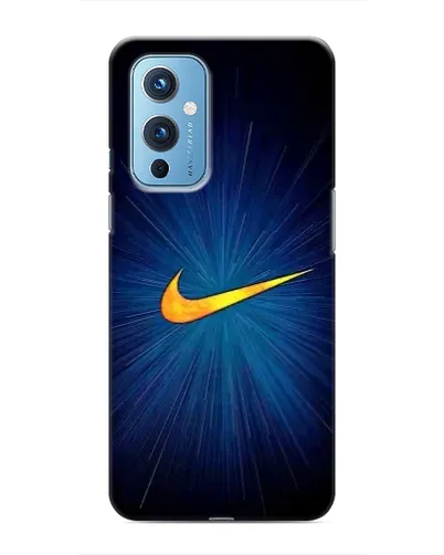 Чехол для OnePlus 9 с картинкой «Синий пульс Nike» Чехол для OnePlus 9 с картинкой «Синий пульс Nike»