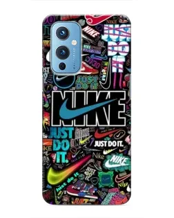 Чехол для OnePlus 9 с картинкой «Яркий коллаж Nike» Чехол для OnePlus 9 с картинкой «Яркий коллаж Nike»