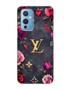Чохол для OnePlus 9 з картинкою «Квітковий Louis Vuitton»