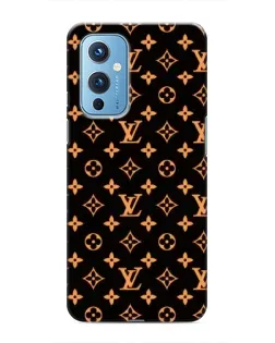 Чохол для OnePlus 9 з картинкою «Золота монограма LV» Чохол для OnePlus 9 з картинкою «Золота монограма LV»