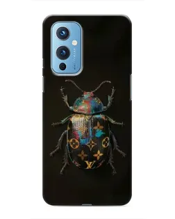 Чехол для OnePlus 9 с картинкой «LV — мраморный принт»