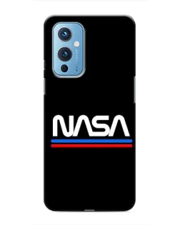 Чохол для OnePlus 9 з картинкою «NASA — класика Red Blue»