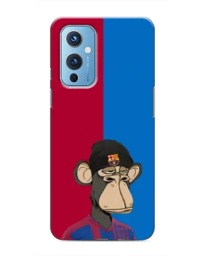 Чохол для OnePlus 9 з картинкою «Bored Ape — фанат Барси» Чохол для OnePlus 9 з картинкою «Bored Ape — фанат Барси»