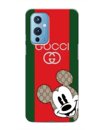 Чохол для OnePlus 9 з картинкою «Gucci — смуги та Міккі» Чохол для OnePlus 9 з картинкою «Gucci — смуги та Міккі»