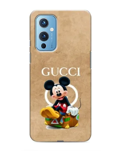 Чохол для OnePlus 9 з картинкою «Міккі Маус Gucci — крафт» Чохол для OnePlus 9 з картинкою «Міккі Маус Gucci — крафт»