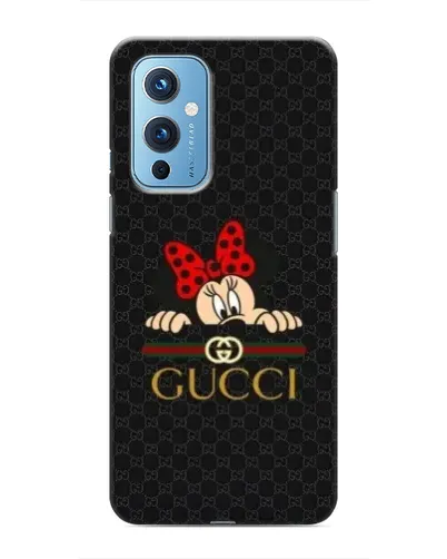 Чохол для OnePlus 9 з картинкою «Мінні Маус Gucci — чорний» Чохол для OnePlus 9 з картинкою «Мінні Маус Gucci — чорний»