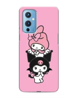 Чехол для OnePlus 9 с картинкой «My Melody и Kuromi» Чехол для OnePlus 9 с картинкой «My Melody и Kuromi»