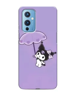 Чехол для OnePlus 9 с картинкой «Kuromi с зонтиком» Чехол для OnePlus 9 с картинкой «Kuromi с зонтиком»